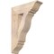 Ekena Millwork Funston Traditional Smooth Bracket, Douglas Fir, 5 1/2"W x 20"D x 28"H BKT06X20X28FST01SDF - alternate 1